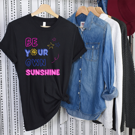 Be Your Own Sunshine Doodles T-shirt