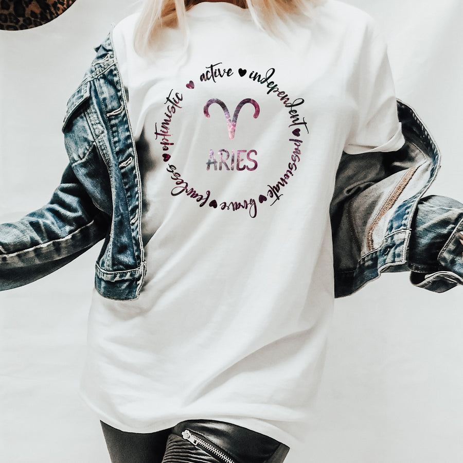 Zodiac - Aries Unisex T-shirt