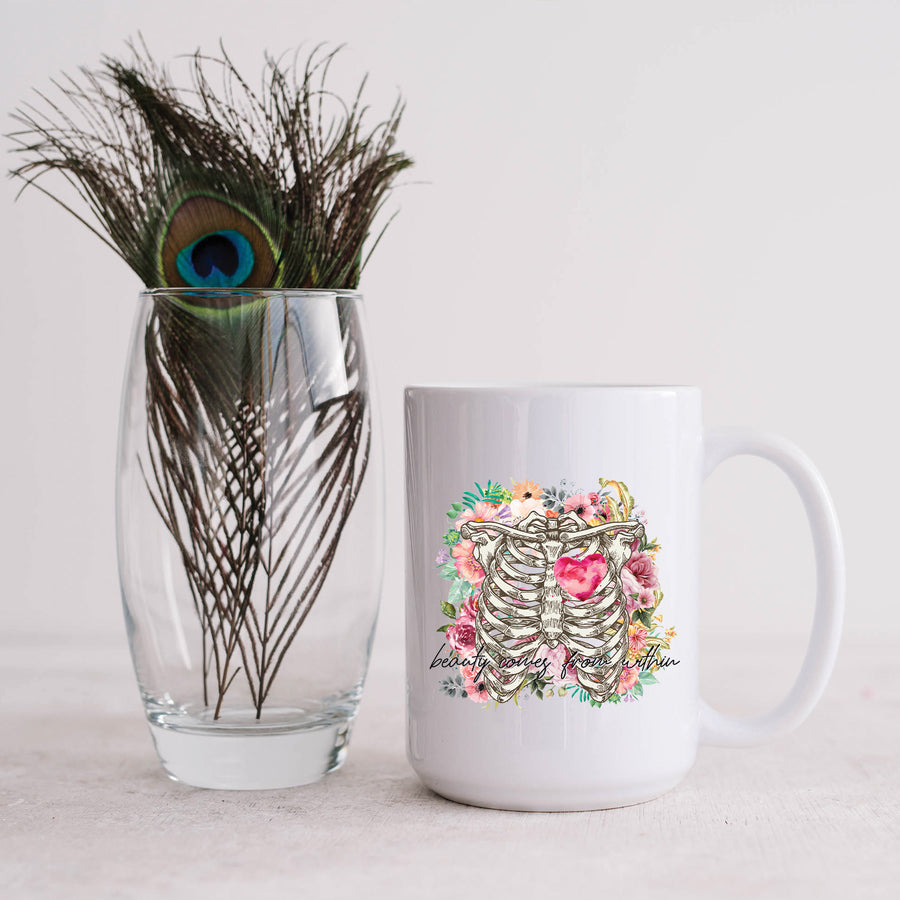 Beauty Comes From Within 15oz Mug