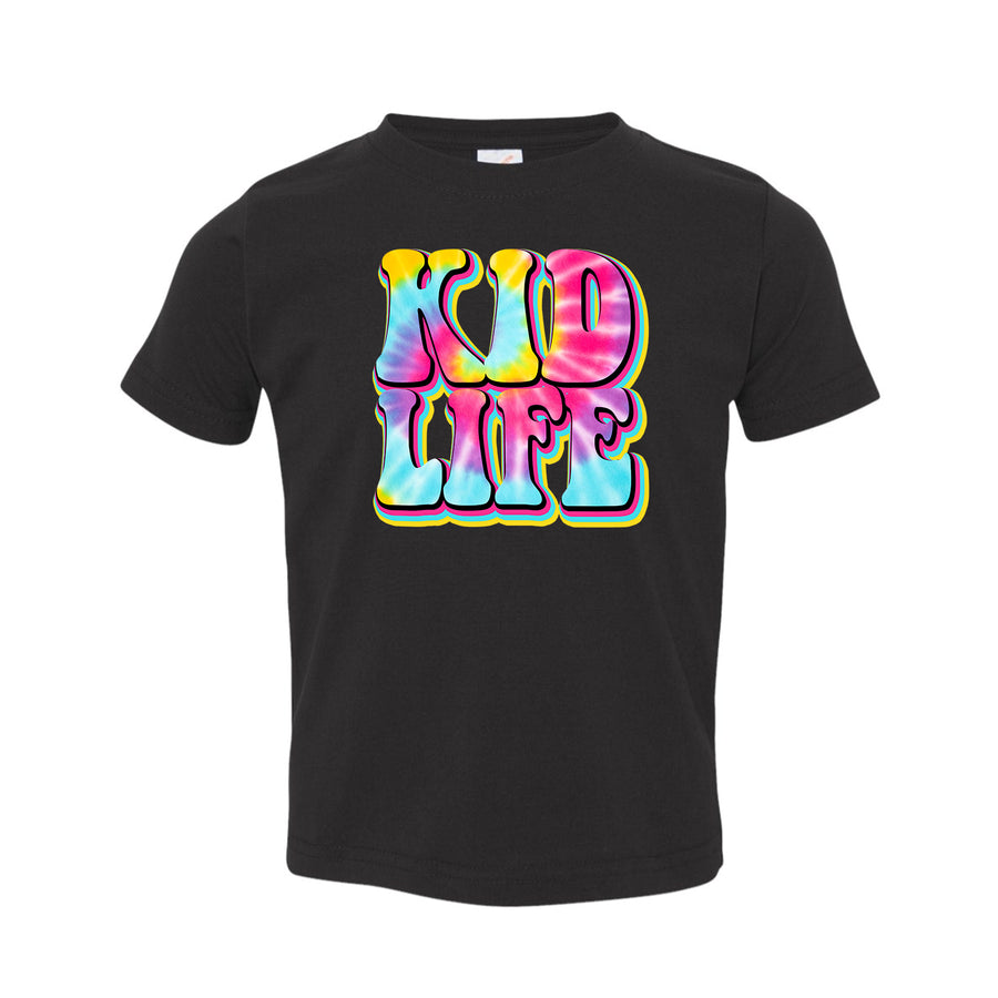 Tie Dye Kid Life Toddler T-shirt
