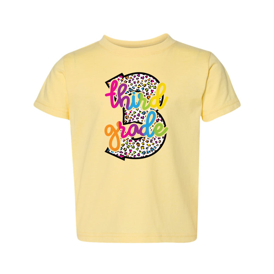 Neon Leopard Grades T-shirt