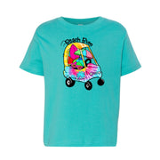 Tie Dye Beach Bum Toddler T-shirt