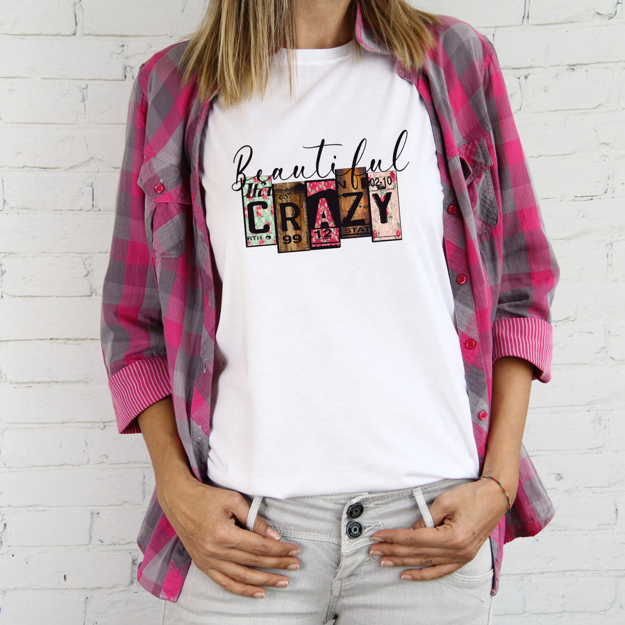 Country Beautiful Crazy Unisex T-shirt