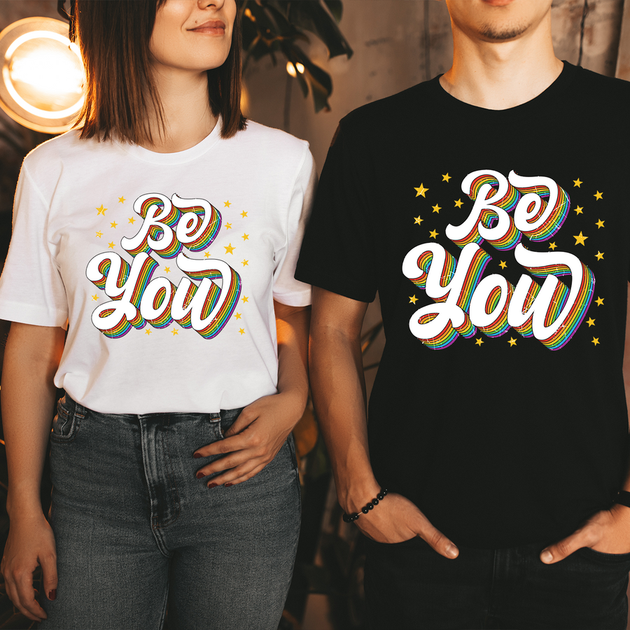 Rainbow Be You Unisex T-shirt