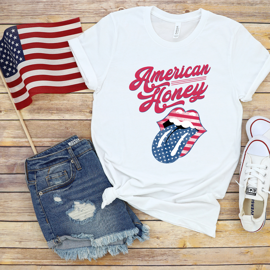 American Honey Lips Unisex T-shirt