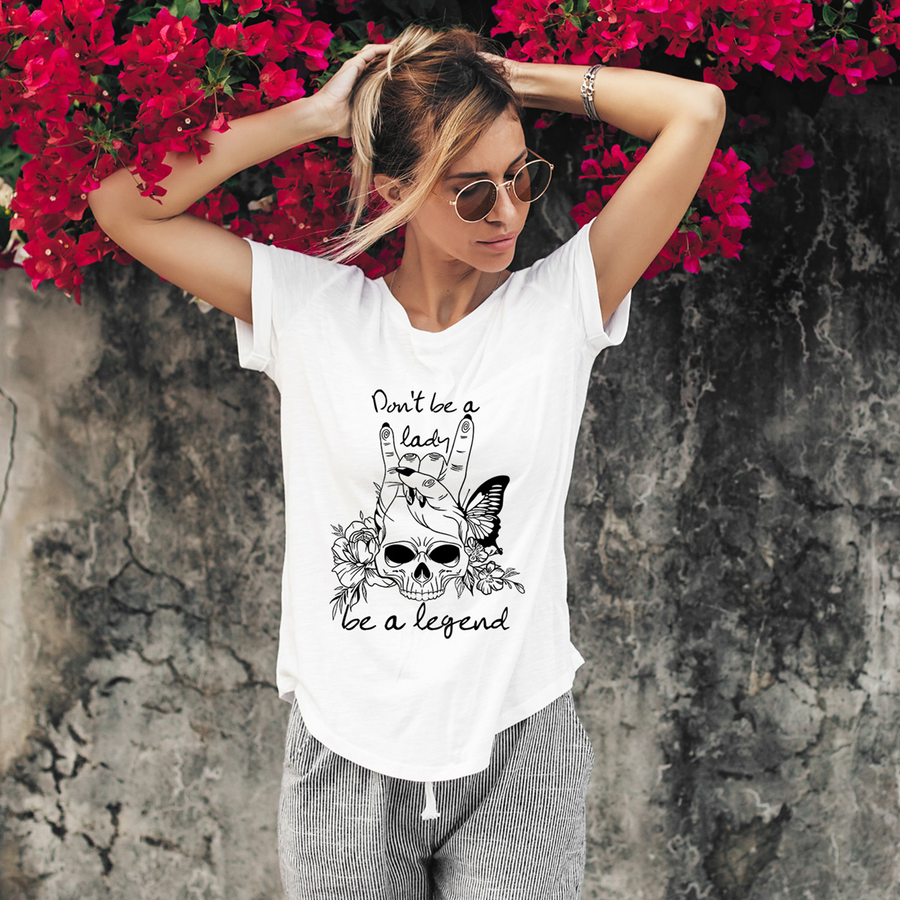Be a Legend Skull Unisex T-shirt