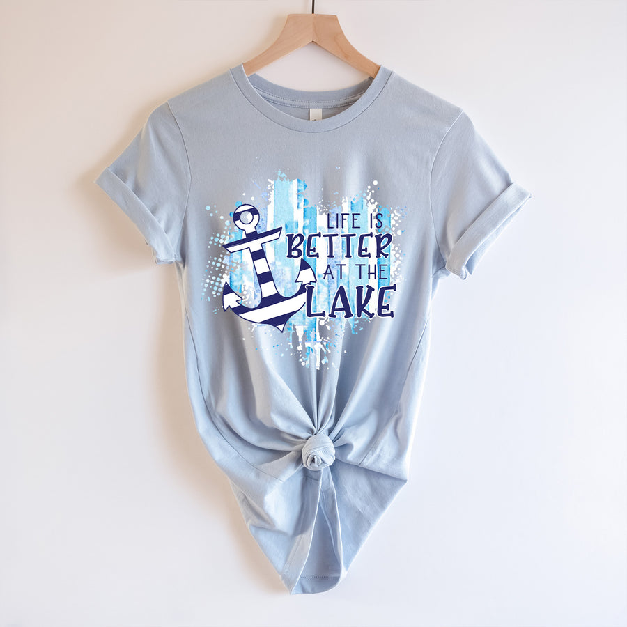 Life Is Better At The Lake Anchor T-shirt