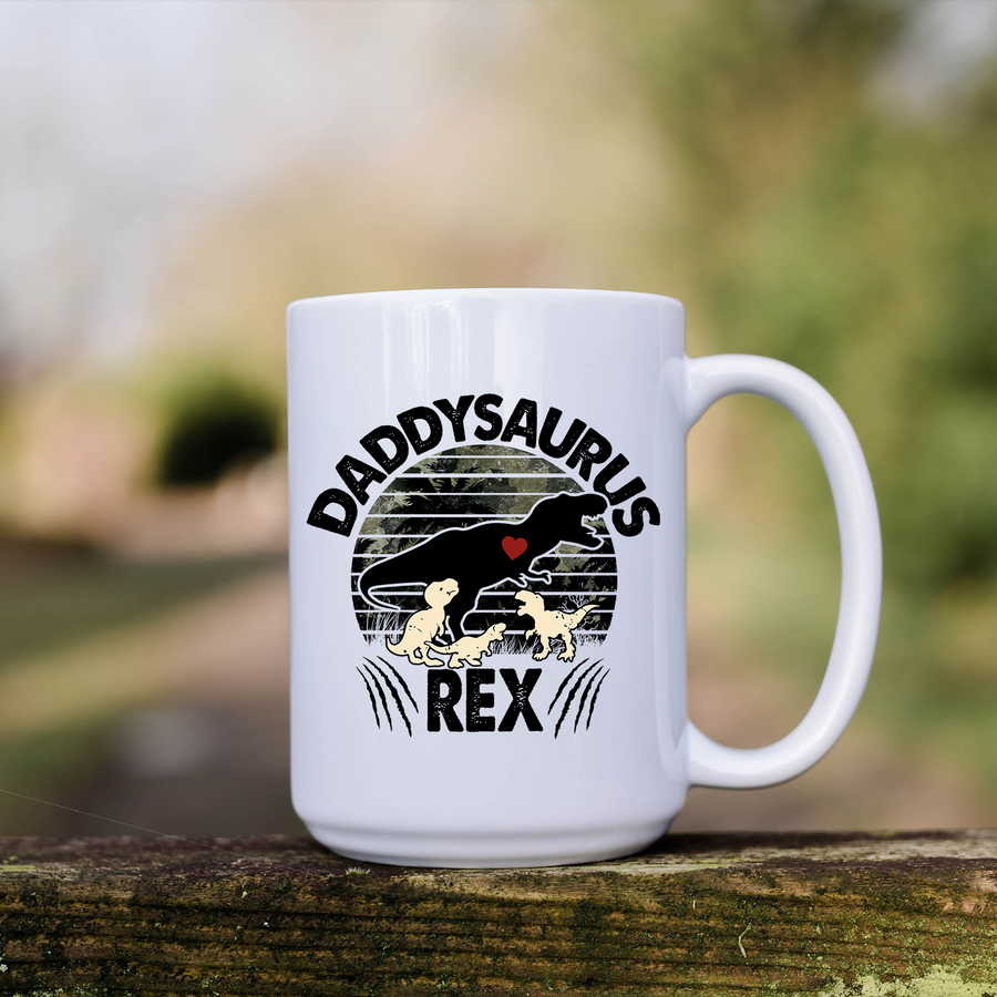 Daddysaurus Rex 15oz Mug