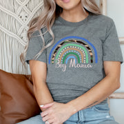 Boy Mama Camo Rainbow Unisex T-shirt