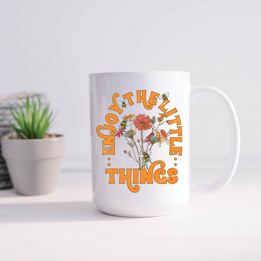 Enjoy The Little Things 15oz Mug