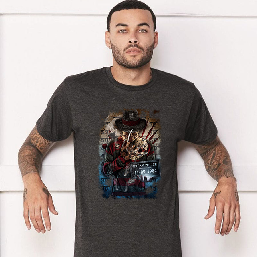 Freddy Krueger Mugshot Unisex T-shirt