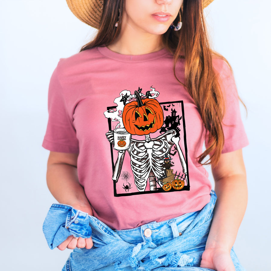 Happy Halloween Coffee Unisex T-shirt