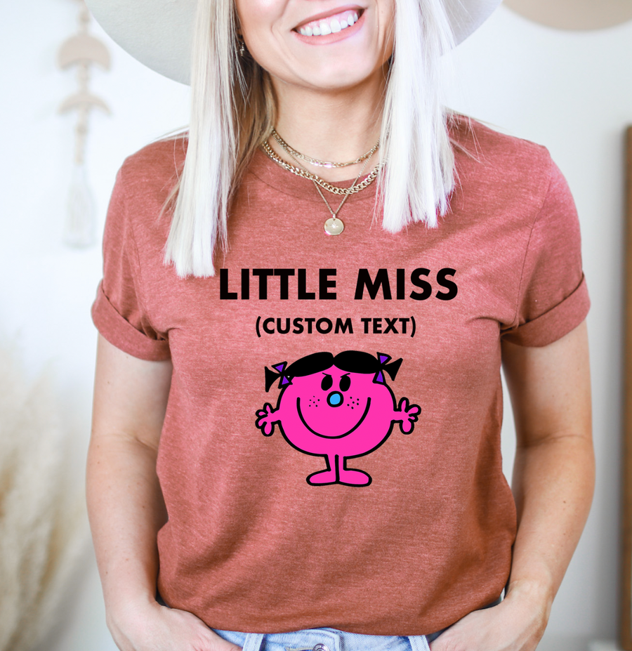 Custom Little Miss BAD Unisex T-shirt