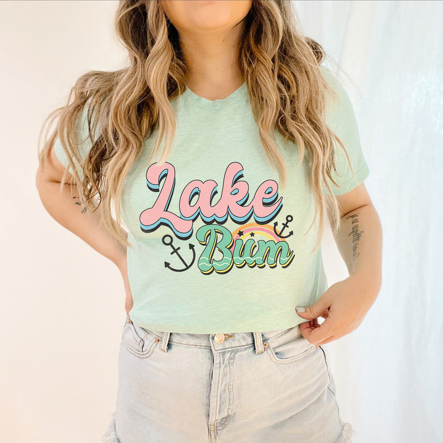 Retro Lake Bum T-shirt