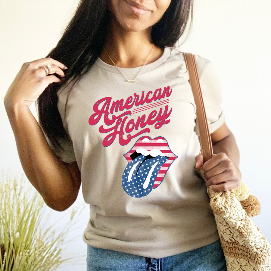 American Honey Lips Unisex T-shirt