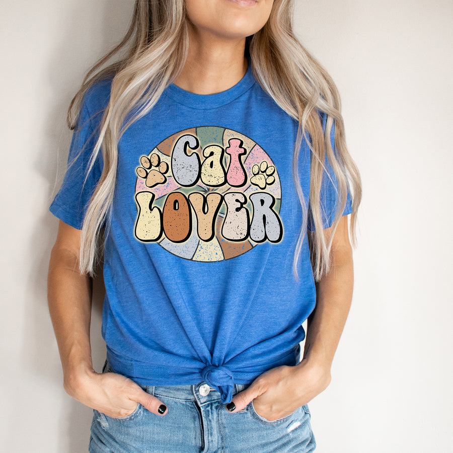 Retro Cat Lover Unisex T-shirt