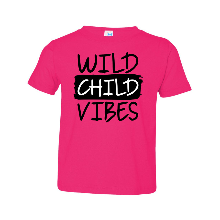Wild Child Vibes Toddler T-shirt