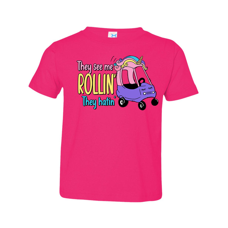 They See Me Rollin Toddler T-shirt