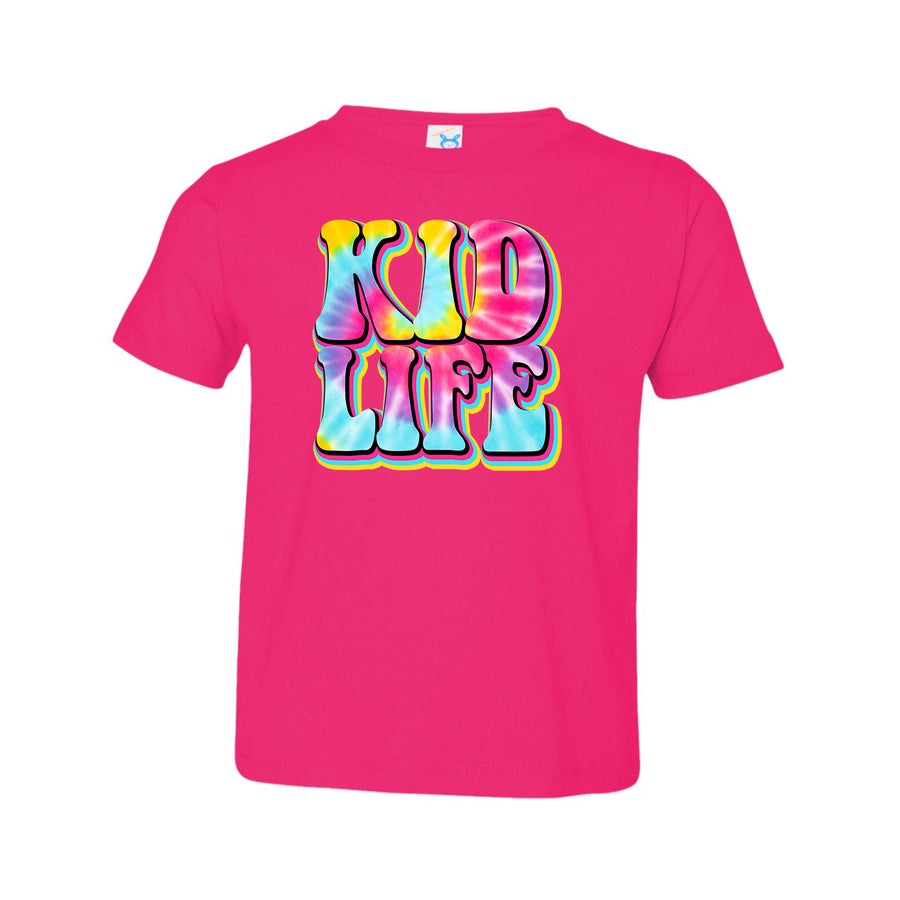 Tie Dye Kid Life Toddler T-shirt