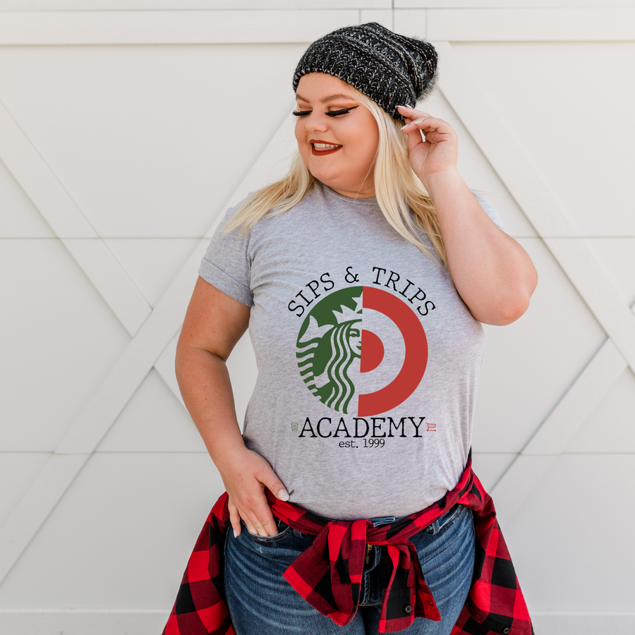 Sips & Trips Academy Unisex T-shirt