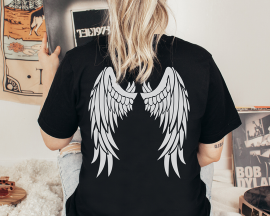 Guardian Angel - Back Print Unisex T-shirt
