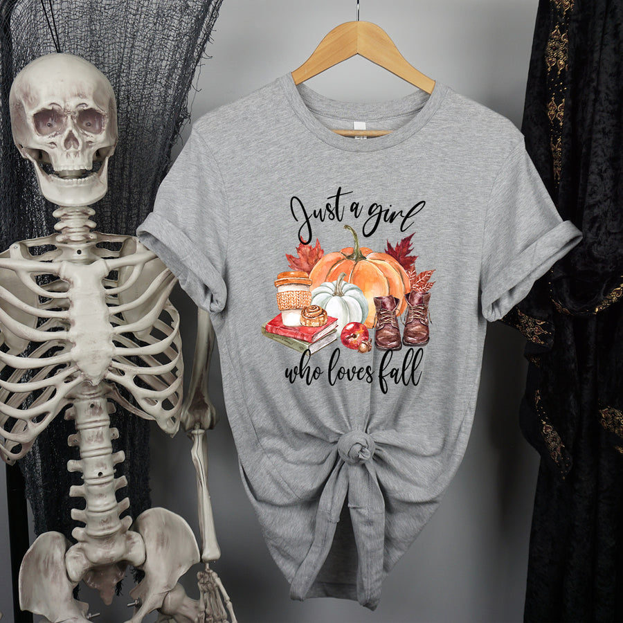 Just A Girl Who Loves Fall Unisex T-shirt