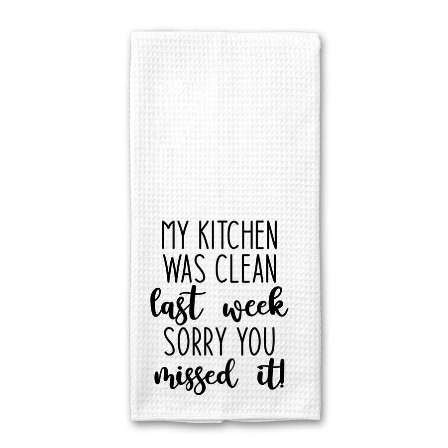 Kitchen Was Clean Kitchen Towel