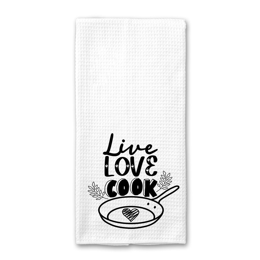 Live Love Cook Kitchen Towel