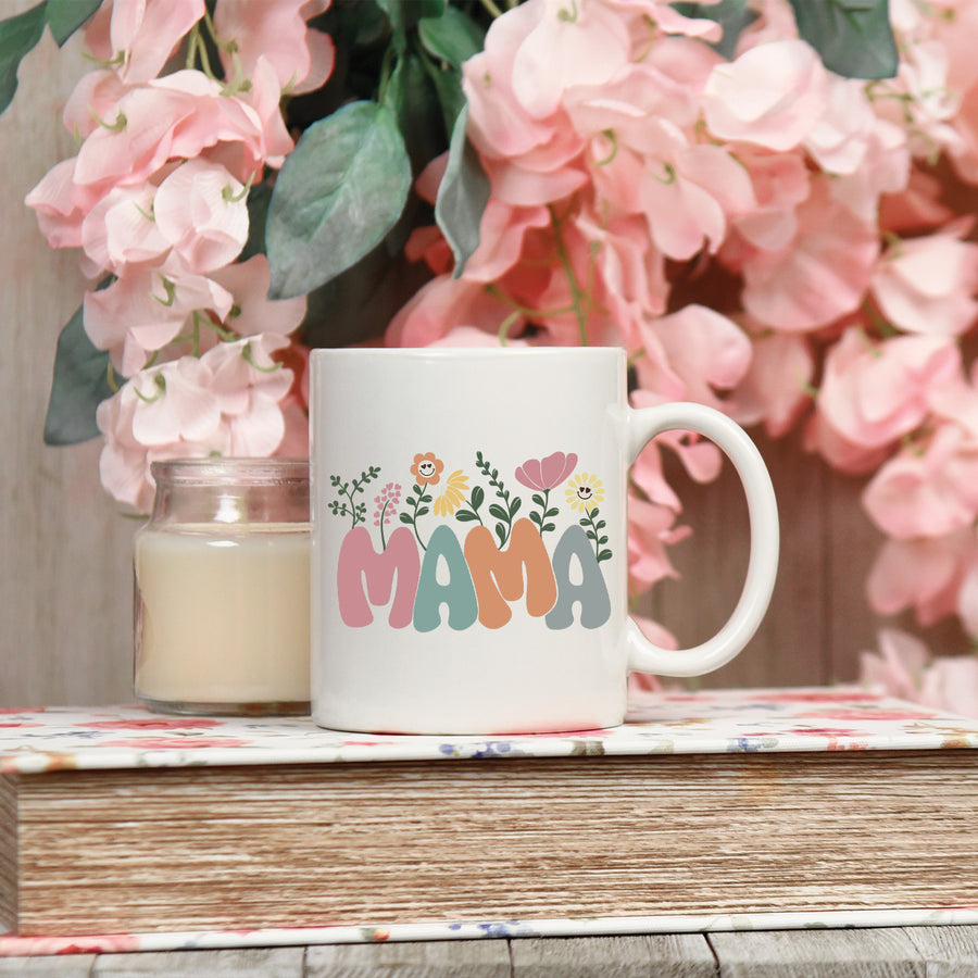 Mama Wildflowers 15oz Mug