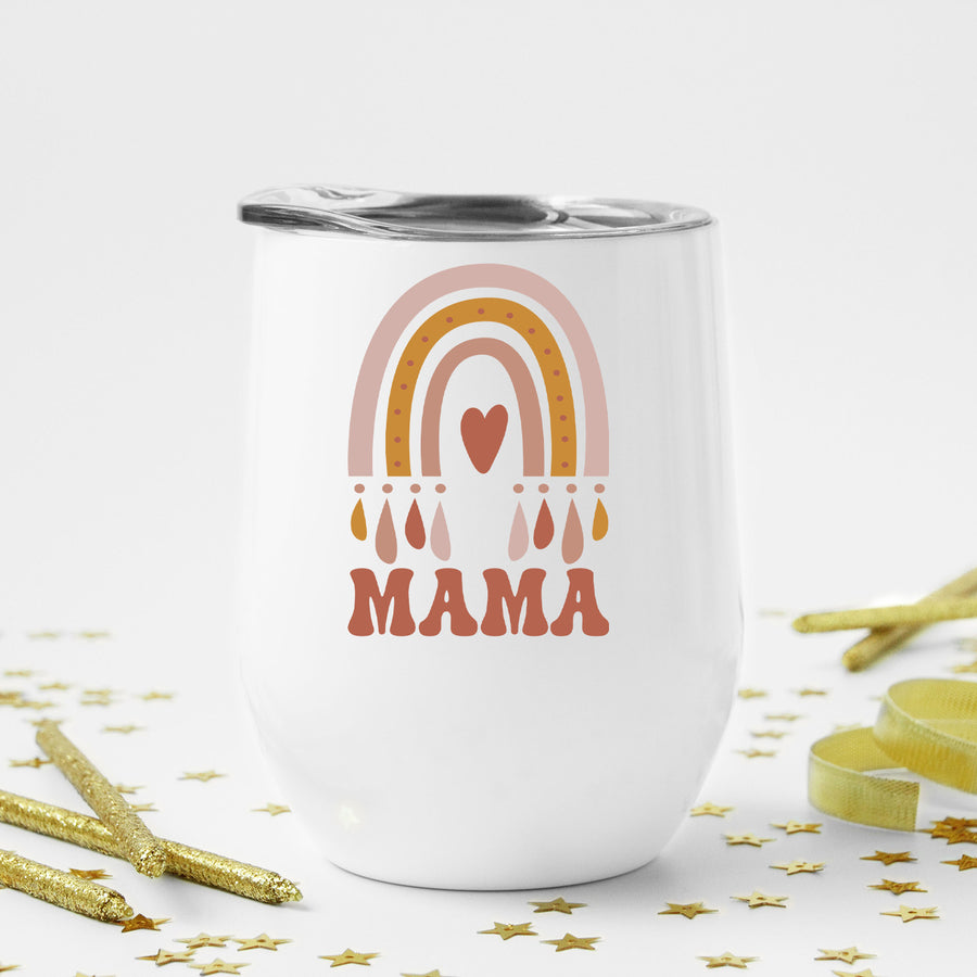 Mama Rainbow Wine Tumbler