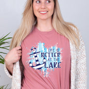 Life Is Better At The Lake Anchor T-shirt