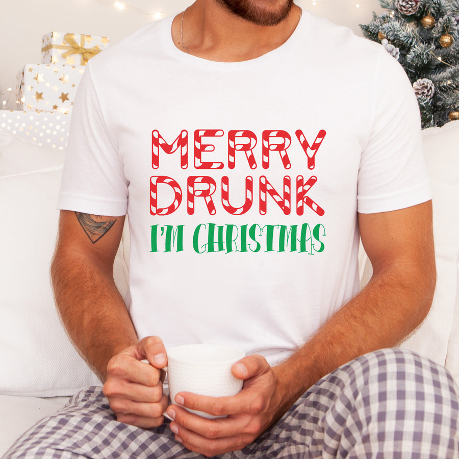 Merry Drunk I'm Christmas Unisex T-shirt