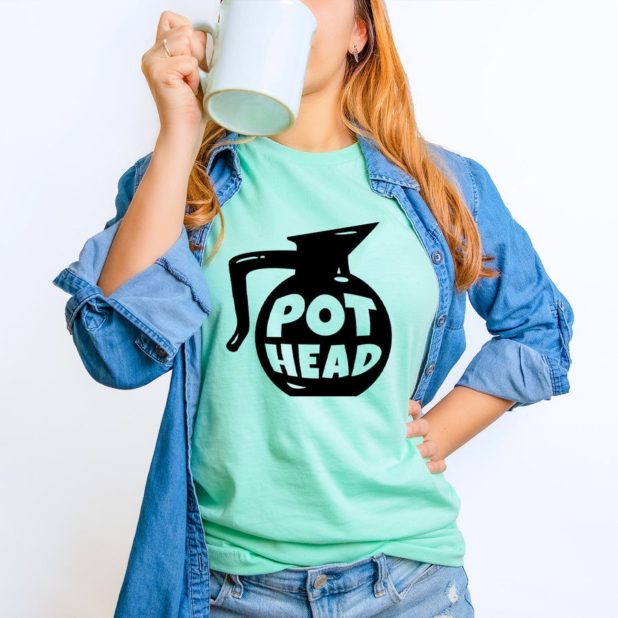 Coffee Pot Head T-shirt