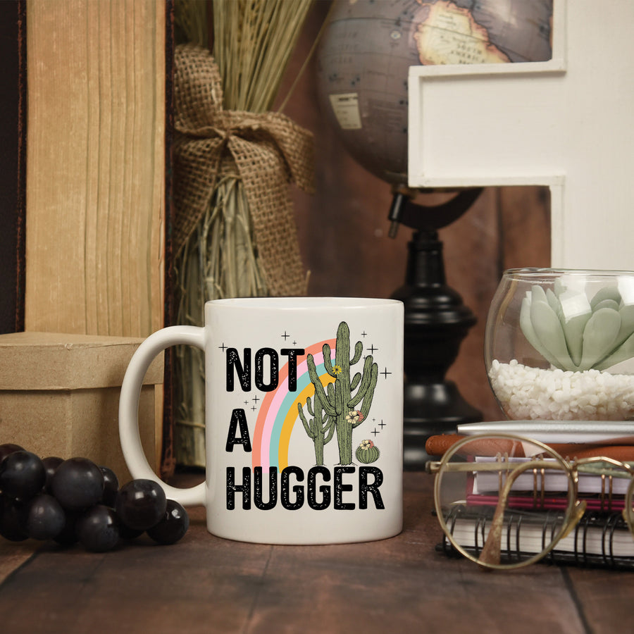 Not A Hugger Cactus 15oz Mug