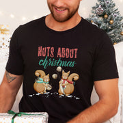 Nuts About Christmas Unisex T-shirt