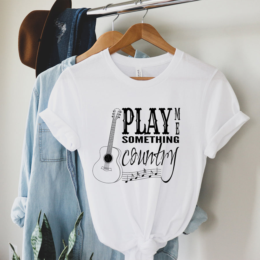 Play Me Something Country Unisex T-shirt