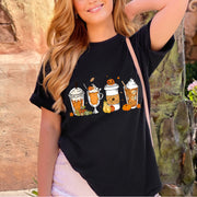 Pumpkins and Ice Coffee Unisex T-shirt