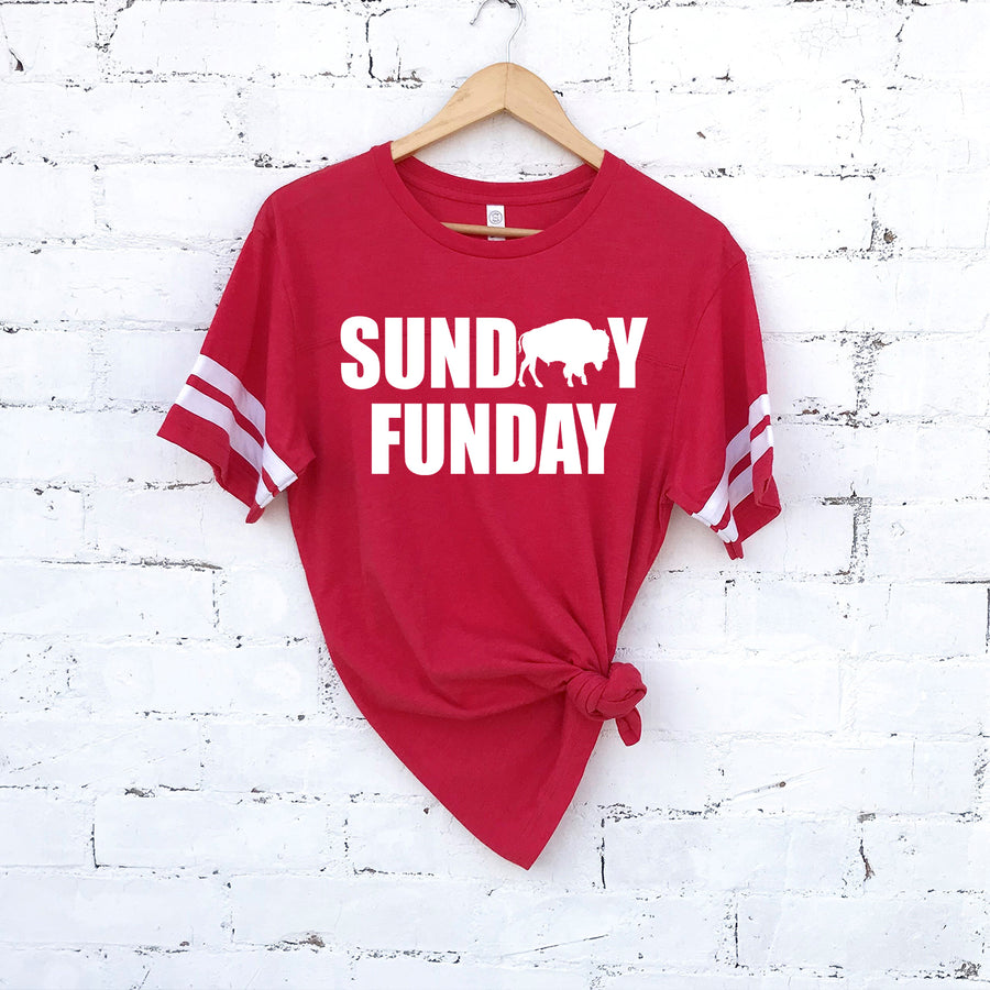 Sunday Funday Unisex Football Tee