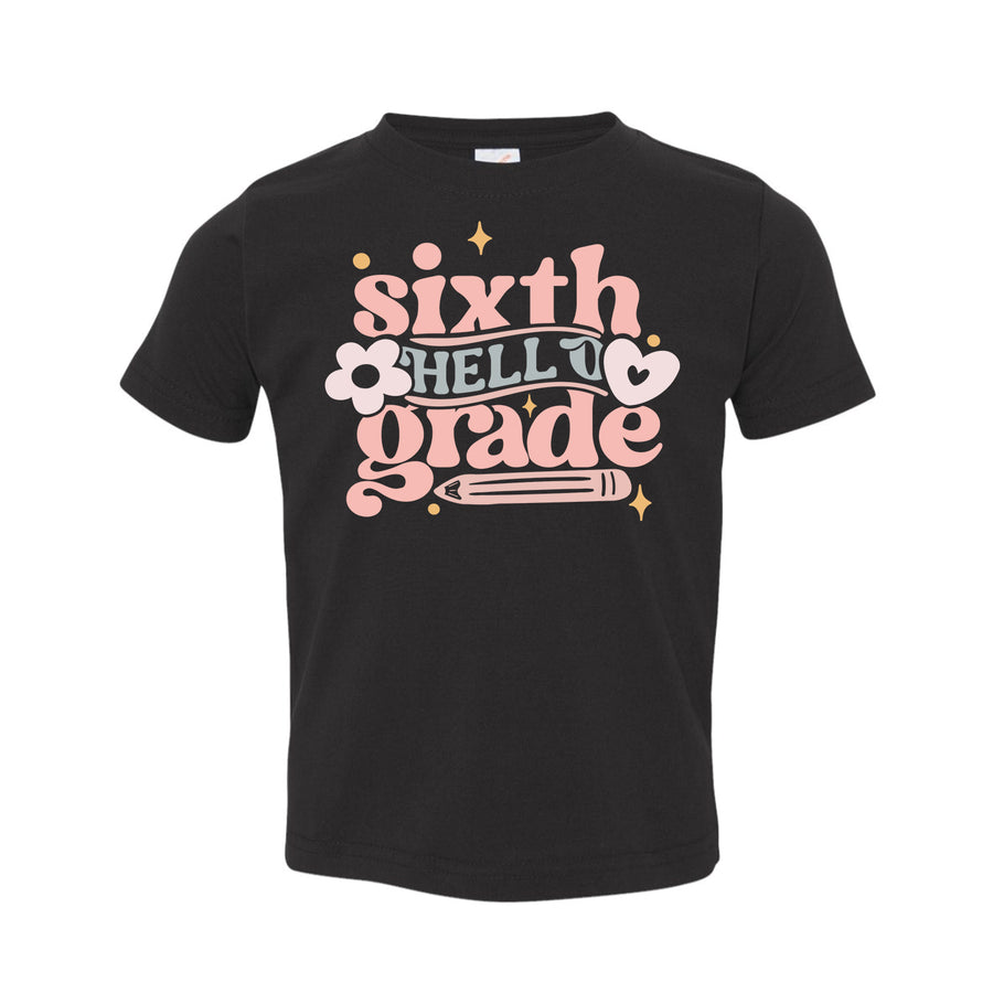 Retro Hello Grades Youth T-shirt