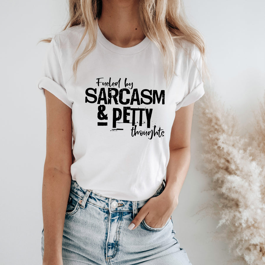 Sarcasm And Petty Thoughts Unisex T-shirt