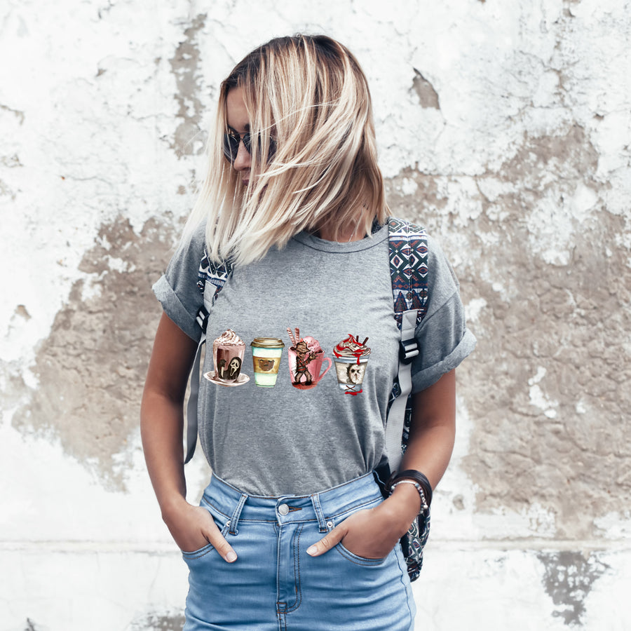 Scary Movie Coffee Unisex T-shirt
