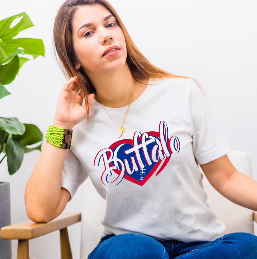Buffalo Heart Unisex T-shirt