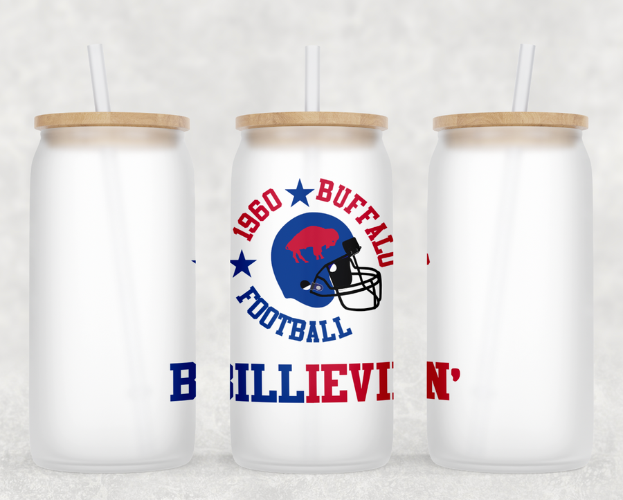 Billievin' Glass Can Tumbler