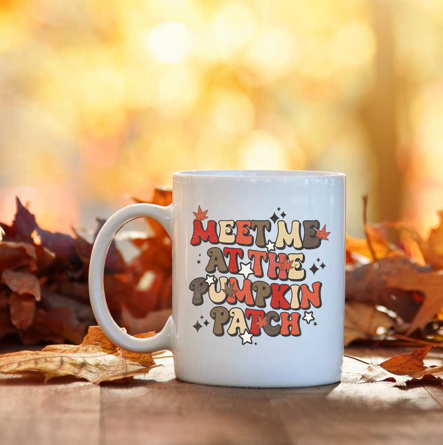 Meet Me At The Pumpkin Patch 15oz Mug