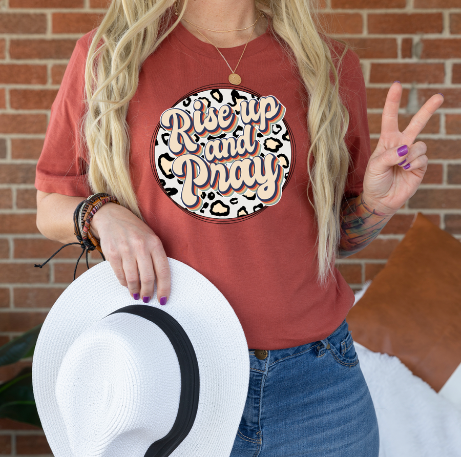 Rise Up and Pray Unisex T-shirt