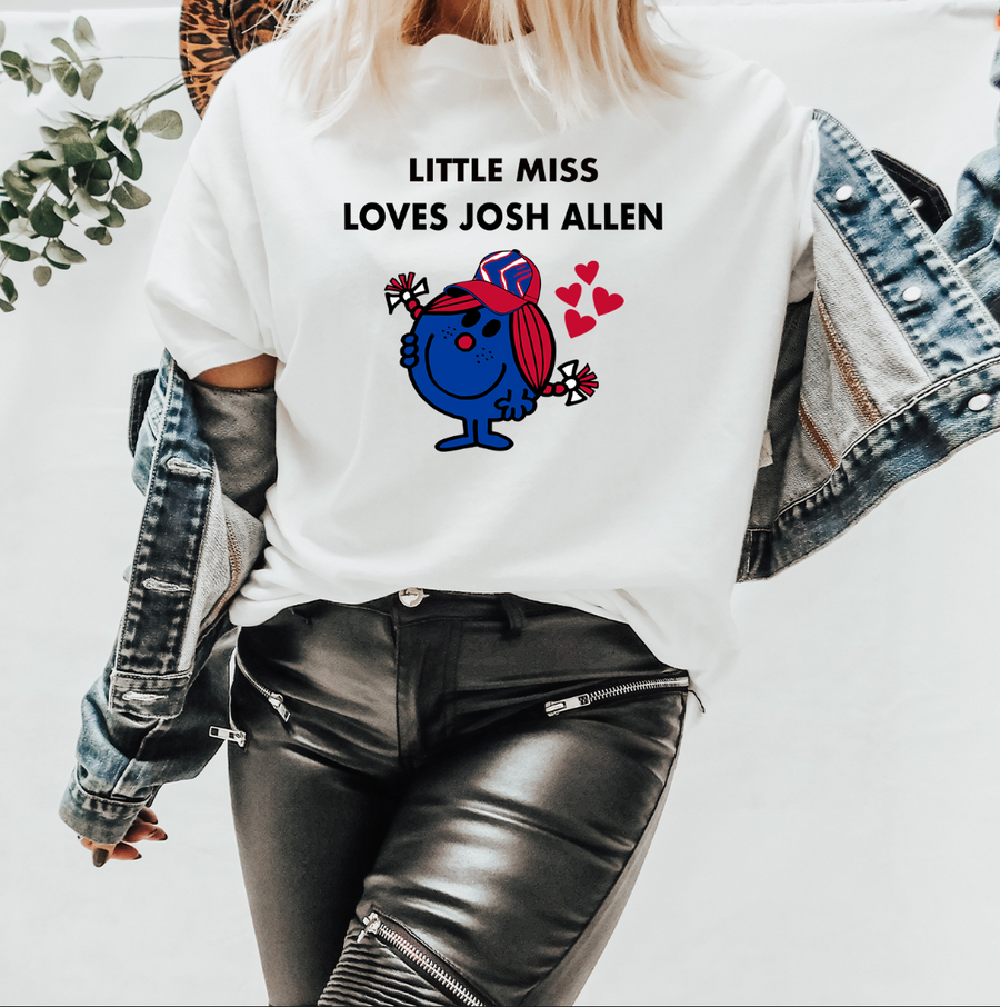 Little Miss Loves Josh Allen Unisex T-shirt