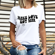 Make Love Not War Unisex T-shirt