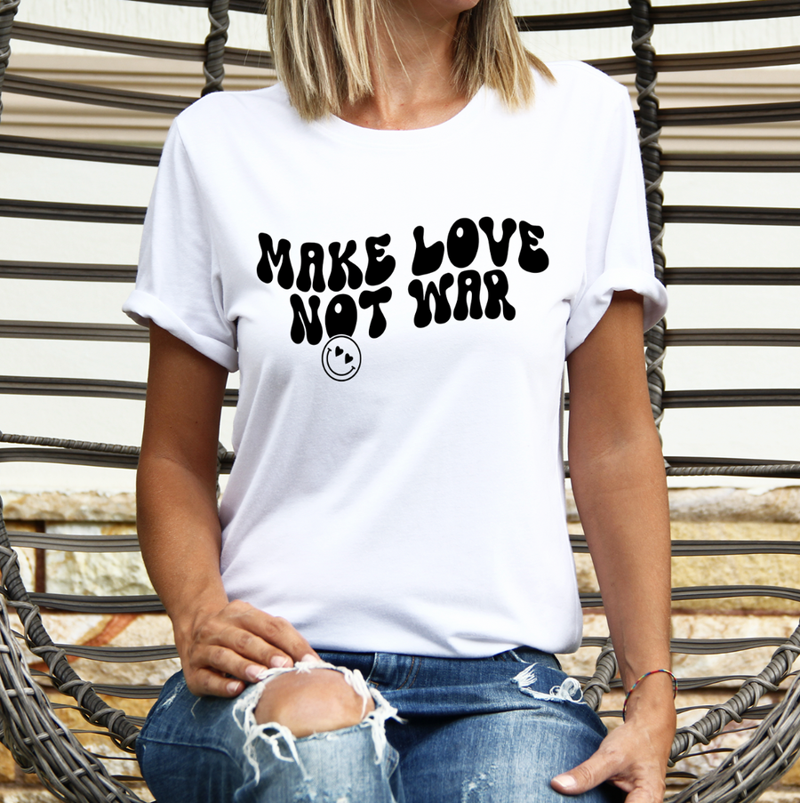 Make Love Not War Unisex T-shirt