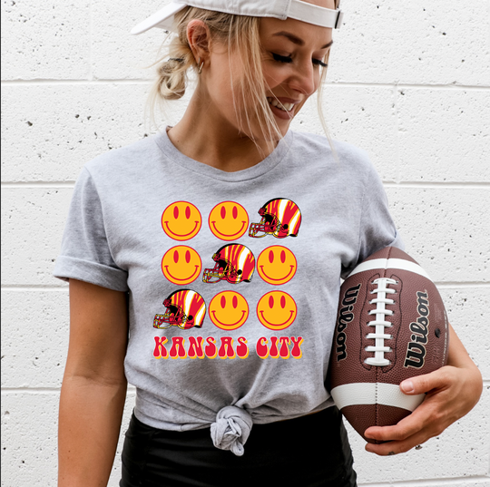 Chiefs Era Football Comfort Colors Tee, Swiftie, Kansas City, Football | Refinery Number One, Inc | Graphic Apparel |  Boutiques