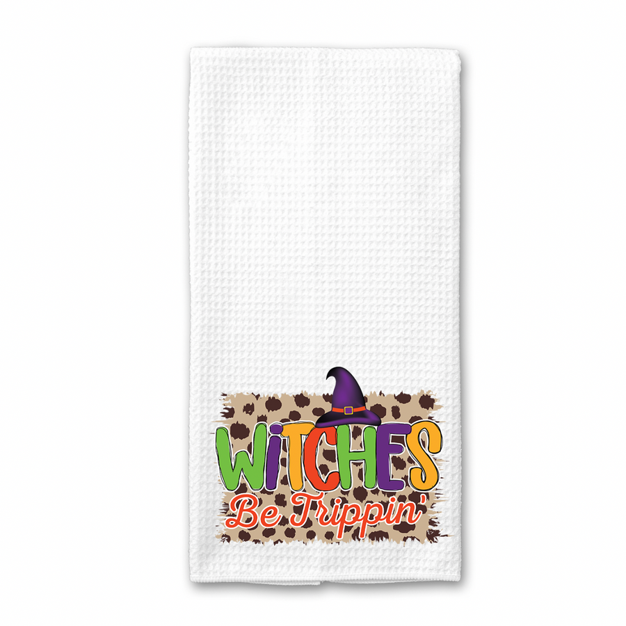 Witches Be Trippin Kitchen Towel